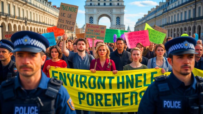 La France sous le feu des critiques : Amnesty International s’insurge contre cette répression ciblée des militants écologistes qui choque le monde entier