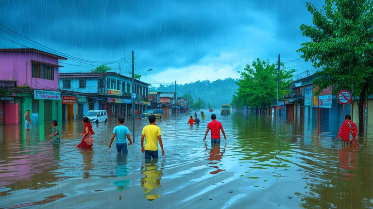 Pluie torrentielle et catastrophe en Inde : ces inondations de mousson dévastatrices causent au moins 69 morts et plongent le pays dans le chaos total