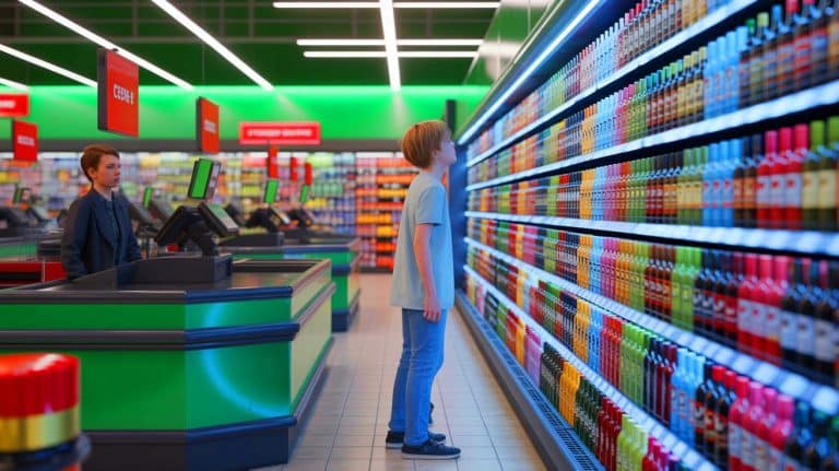 Une révélation alarmante : près de 90 % des supermarchés français sous le feu des critiques pour vente illégale d&rsquo;alcool aux mineurs, l&rsquo;association tire la sonnette d&rsquo;alarme