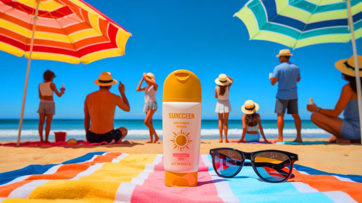 « Votre crème solaire est un leurre » : l’incroyable vérité sur ces cabines UV et compléments alimentaires qui menacent votre santé et favorisent les cancers de la peau Illustration de la prévention des dangers du bronzage et des pratiques à risque, générée par intelligence artificielle.