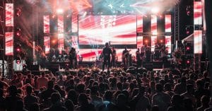 live music concert stage